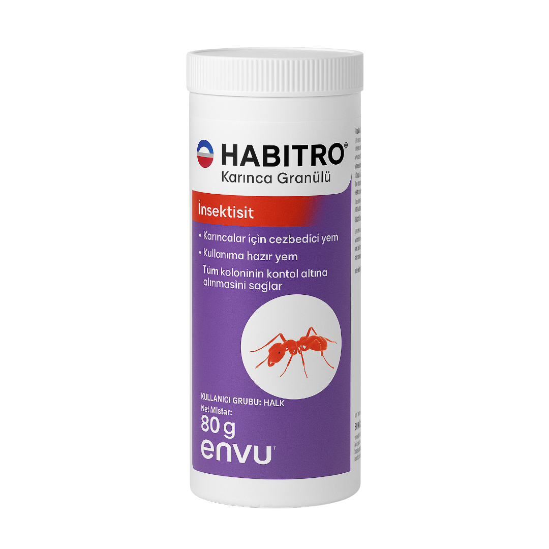 HABITRO® Karınca Granülü – Hazır Karınca Yemi ile Hızlı ve Etkili Karınca Kontrolü (Acetamiprid %0,2)