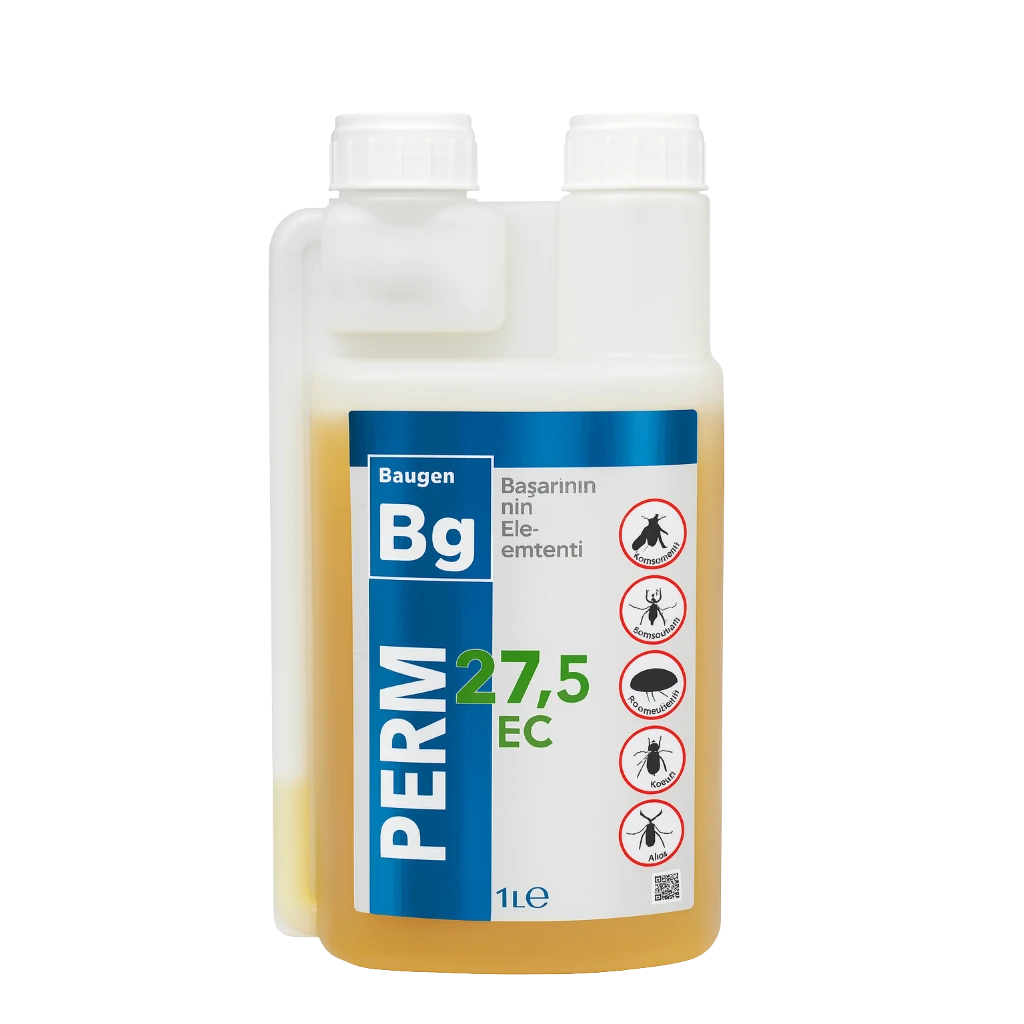 Baugen PERM 27,5 EC 1 L Emülsiyon Konsantre – Karasinek, Sivrisinek, Pire, Kene, Tahta Kurusu Kontrolü