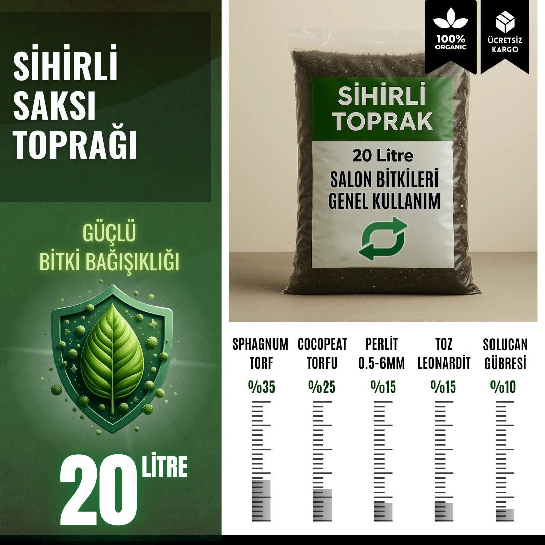 Sihirli Toprak – 20 Litre