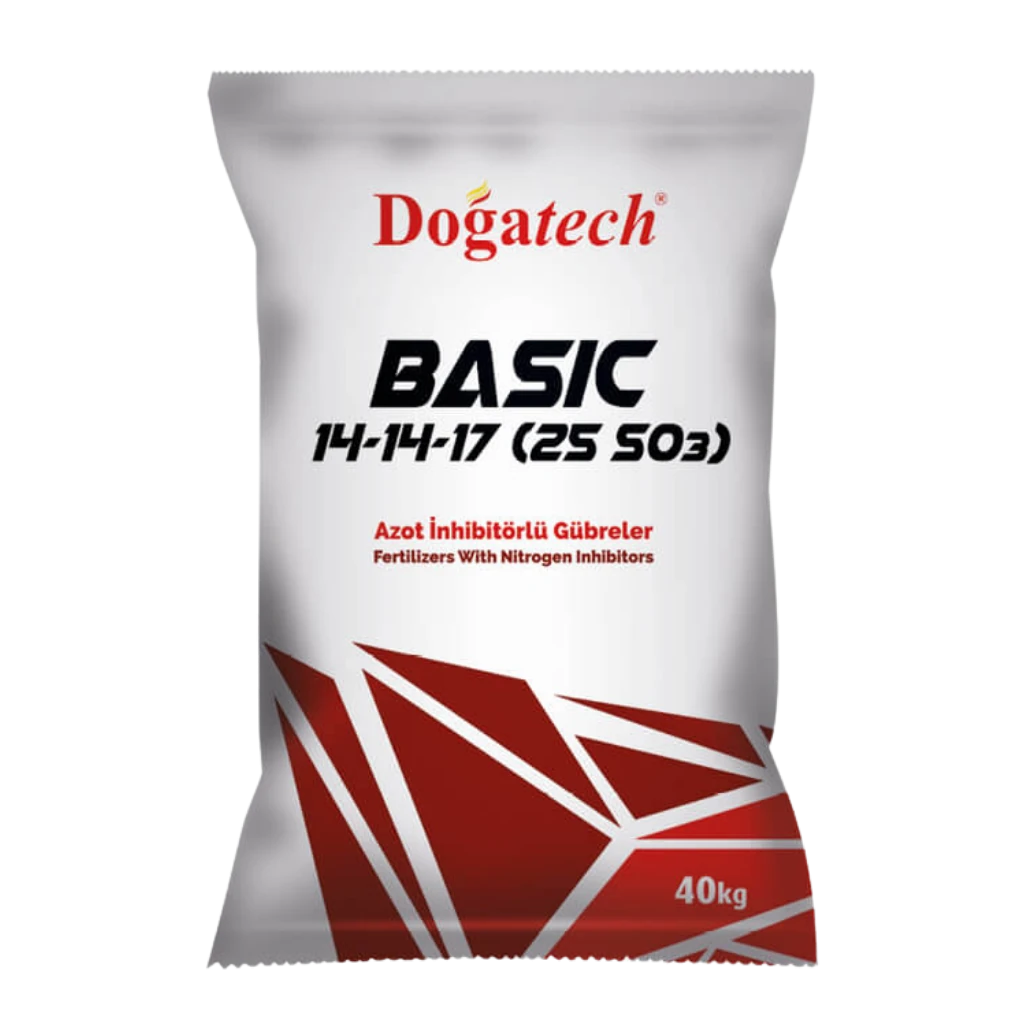 Doğatech BASIC 14-14-17 + %25 SO3 – DMPB Azot İnhibitörlü Granül NPK Gübre