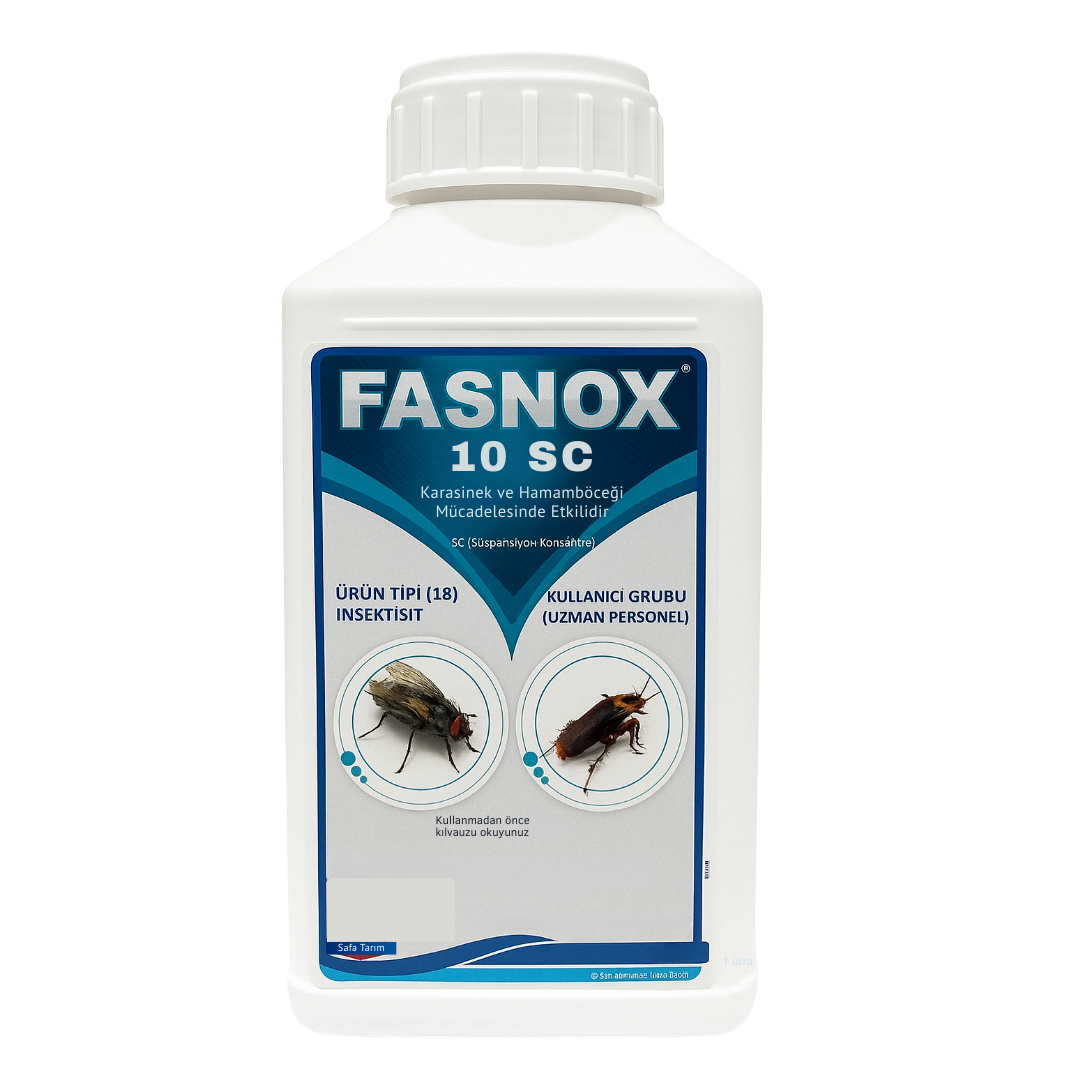 Fasnox 10 SC 1 Litre Süspansiyon Konsantre - Karasinek ve Hamamböceği Mücadelesi İçin Etkili
