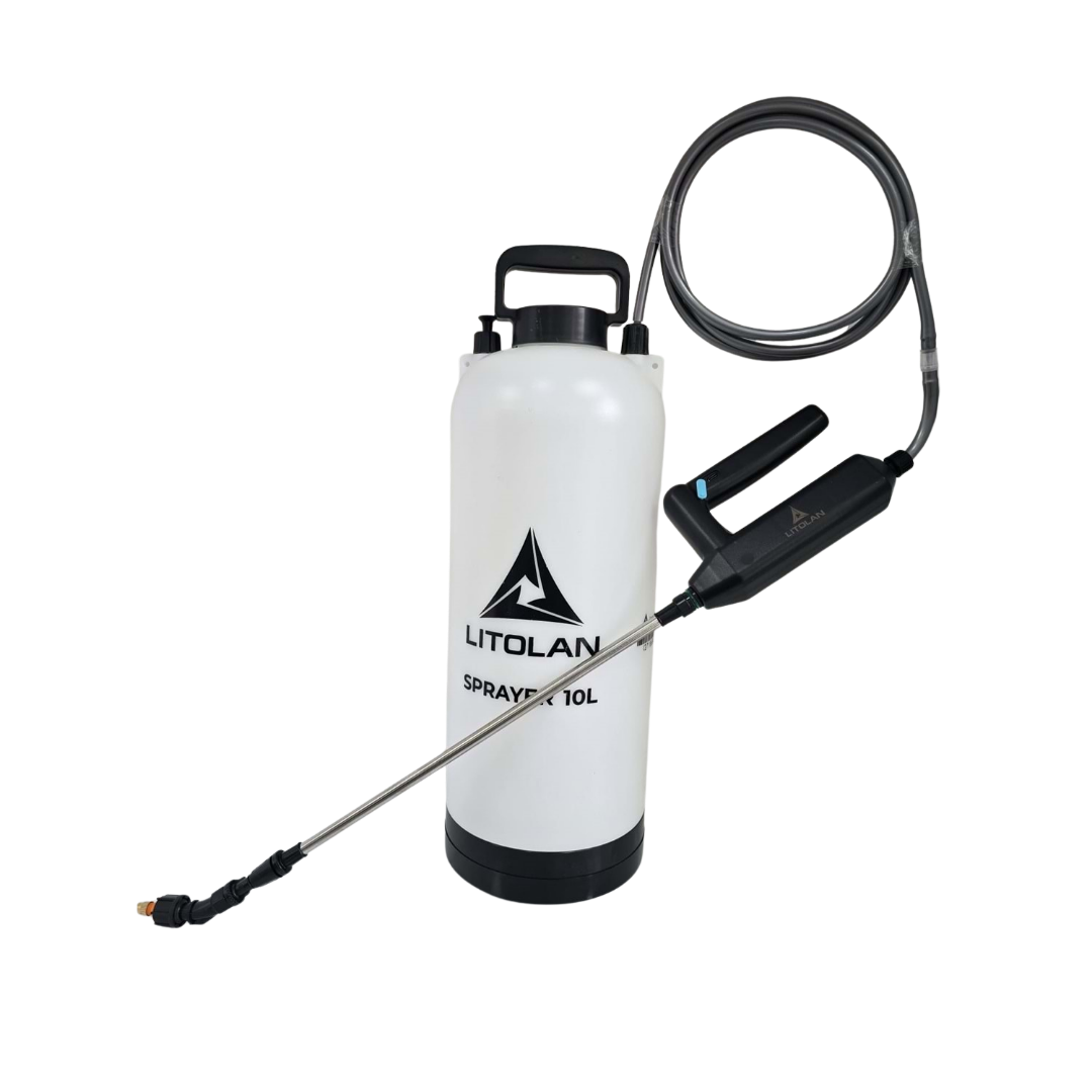 Litolan 10 L Elektrikli İlaçlama Pompası (Şarjlı USB-C, 3,5 Bar)