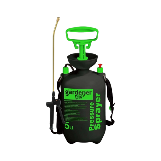 Gardener 5 Lt Basınçlı Pompa (Pirinç Mızraklı, Ayarlı Meme)