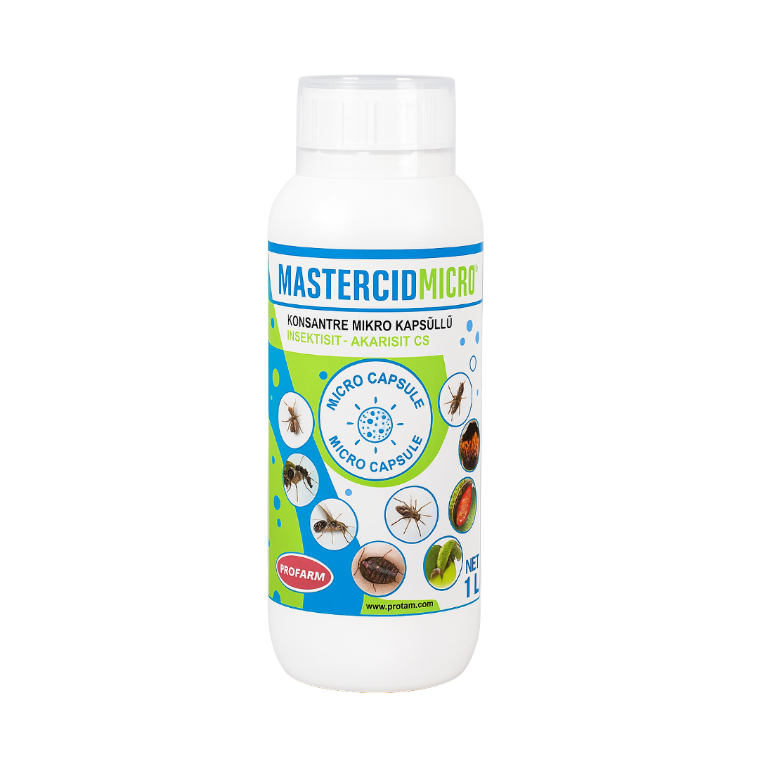 Mastercid Micro Mikro Kapsüllü İnsekstisit – Profesyonel Haşere Kontrol (1 L)