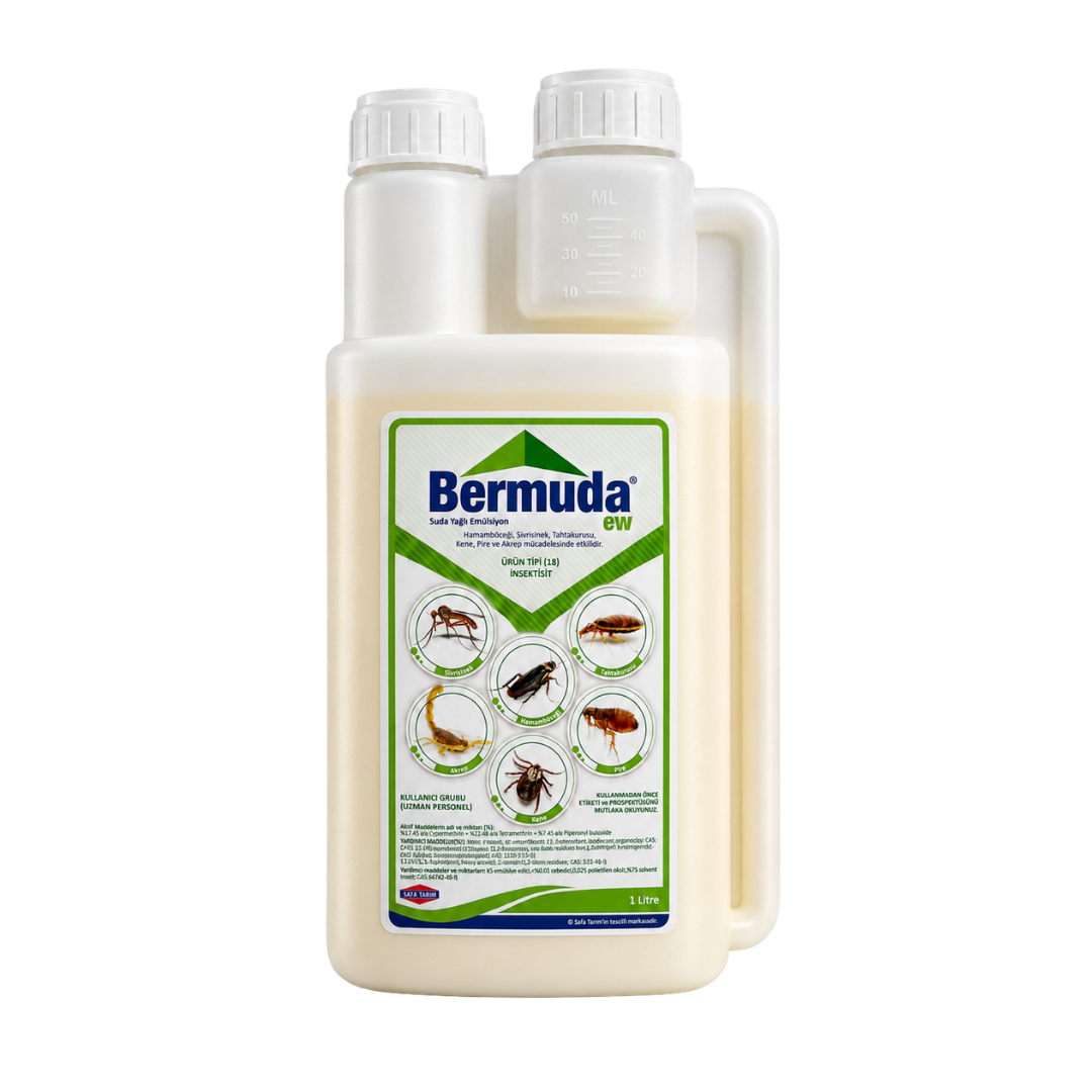 Bermuda EW 1 Litre | Suda Yağlı Emülsiyon Genel Haşere İlacı