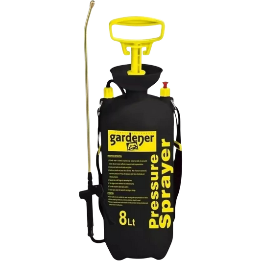 Gardener 8 Lt Basınçlı Pompa (Pirinç Mızraklı, Ayarlı Meme)