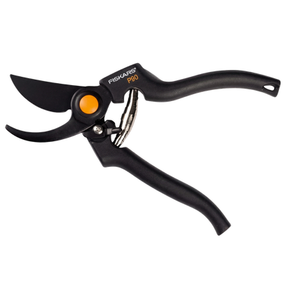 Fiskars Budama Makası P90 Bypass – 26 mm Kapasiteli, Non-Stick Çelik Bıçaklı, Ergonomik