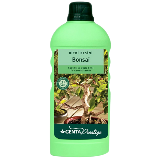 GENTA Prestige Bonsai Sıvı Bitki Besini 500 ML – İz Element Katkılı, Güçlü Kök & Yaprak Bakımı