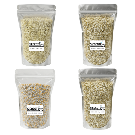 Sicocote Kontrollü Salınımlı Gübre 4'lü Avantaj Paketi