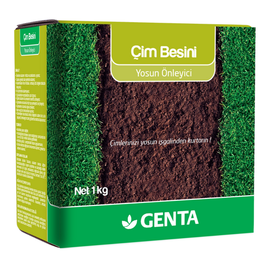 Genta Çim Besini Yosun Önleyici 1 Kg | Çim Alanlar İçin Yosun Giderici Gübre