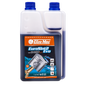 OLEOMAC Eurosint 2 Zamanlı Motor Yağı Ölçekli 1 Lt - ürünün ambalaj ve kullanım görünümü