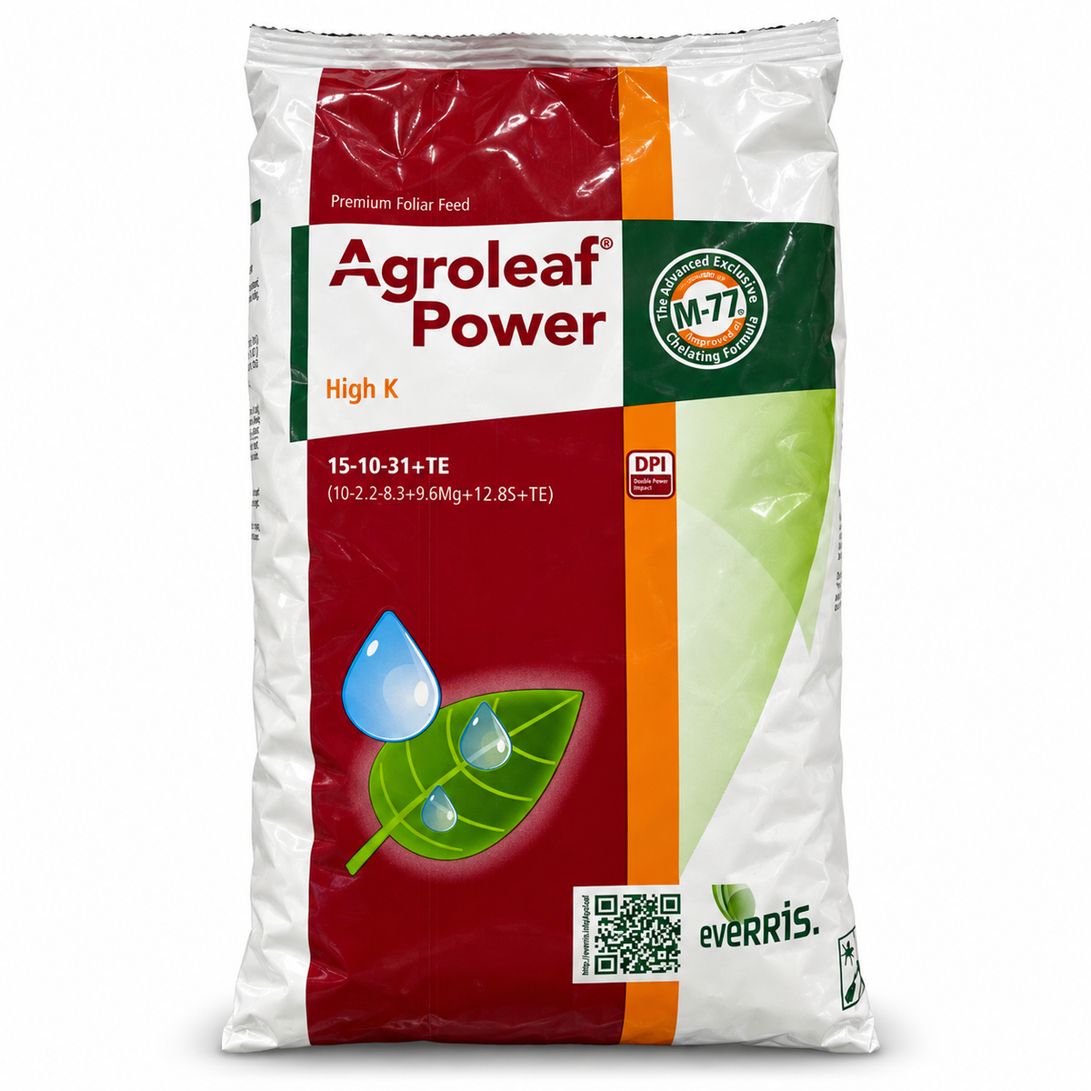 ICL Agroleaf Power High K 15-10-31 + TE yüksek potasyumlu yaprak gübresi ambalajı