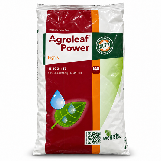 ICL Agroleaf Power High K 15-10-31 + TE yüksek potasyumlu yaprak gübresi ambalajı