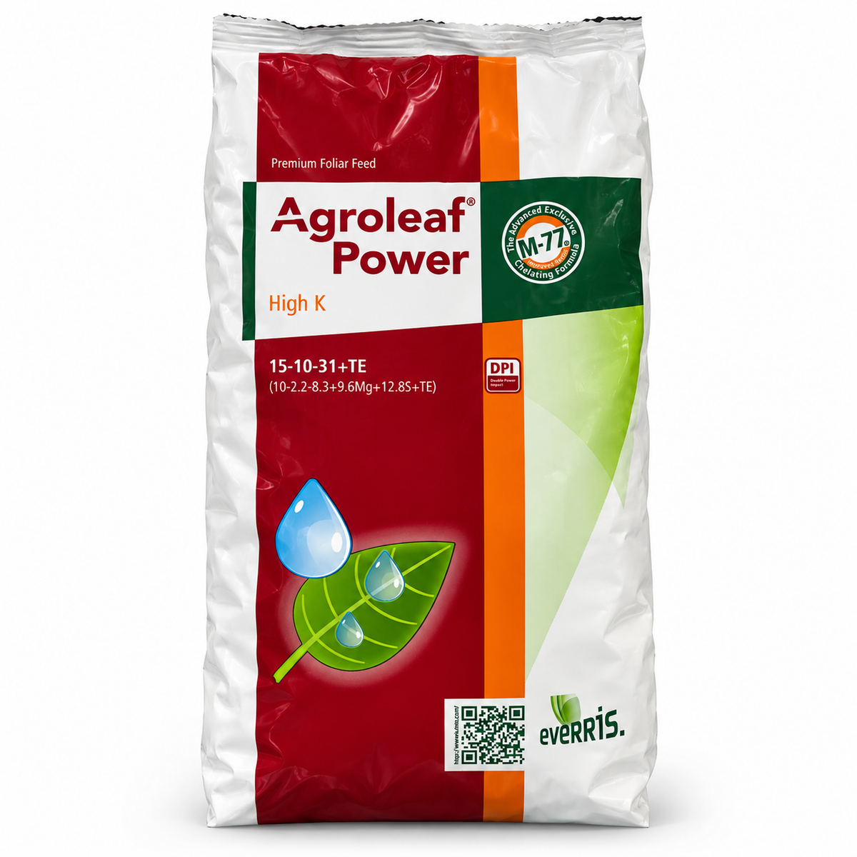 ICL Agroleaf Power High K 15-10-31 + TE yüksek potasyumlu yaprak gübresi ambalajı