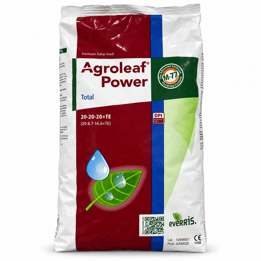 ICL Agroleaf Power Total 20-20-20 + TE suda çözünür yaprak gübresi ambalajı
