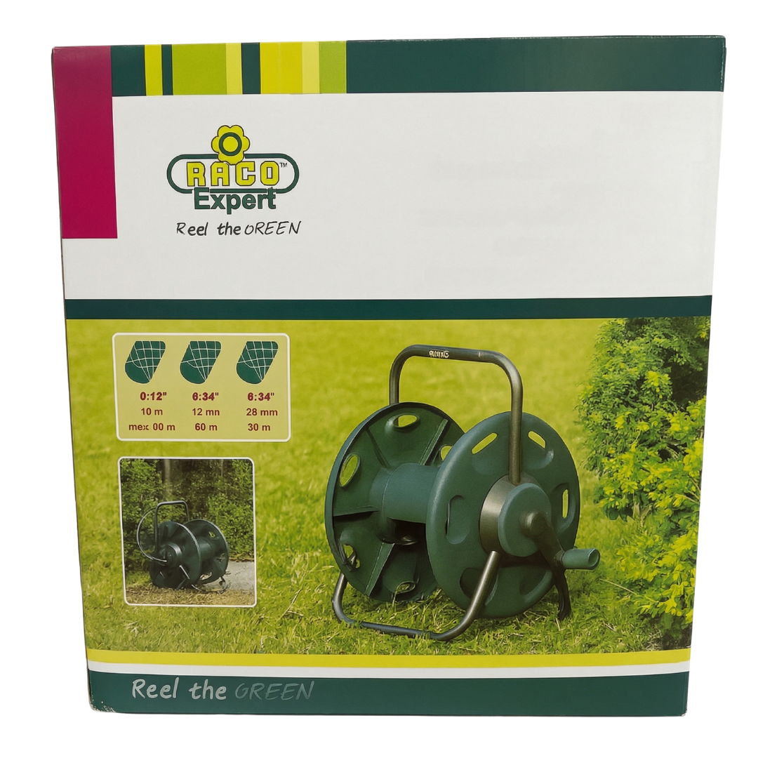 RACO Expert RT55/589 Hortum Toplama Makarası - Tekerleksiz Taşınabilir Hortum Sarma Arabası