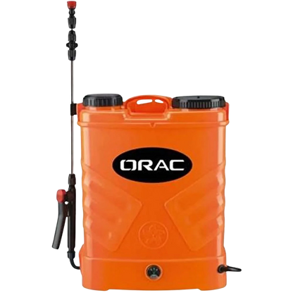 ORAC KF‑16C‑27 16 L Akülü Sırt Tipi Püskürtücü – 12 V, 8 Ah Batarya, 4 bar Basınç