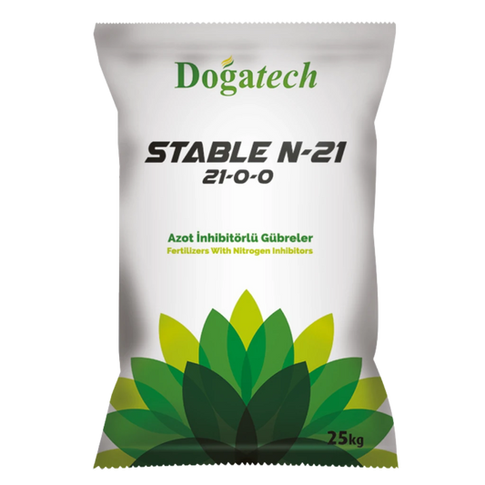 Doğatech Stable N-21 21-0-0 + %60 SO₃ – DMPB Azot İnhibitörlü Granül Azotlu Gübre (25 kg)
