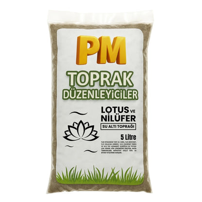 Lotus ve Nilüfer Su Altı Toprağı 5 Litre