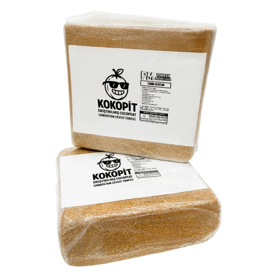 Kokopit Cocopeat | Hindistan Cevizi Torfu 4-5kg (60-65 Litre)