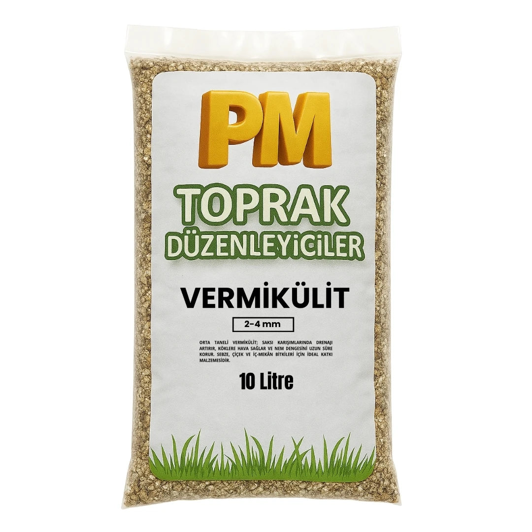 Vermikülit (2–4 mm) 10 Litre