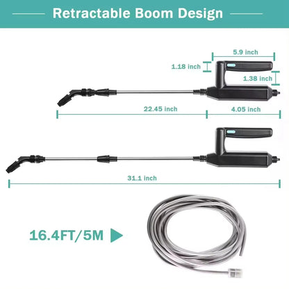 LITOLAN 8 L Elektrikli Pompa, Şarjlı Püskürtücü (3 Başlık)
