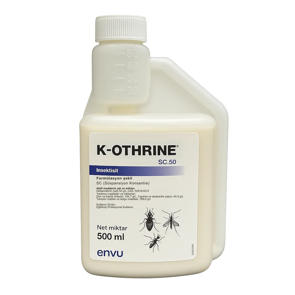 K-Othrine® SC50 %5 Konsantre Profesyonel Haşere İlaçı – 500 ml | Kokusuz