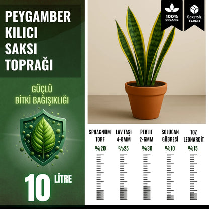 Peygamber Kılıcı Saksı Toprağı