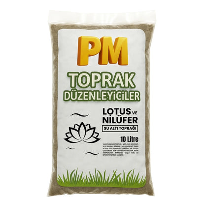 Lotus ve Nilüfer Su Altı Toprağı 10 Litre