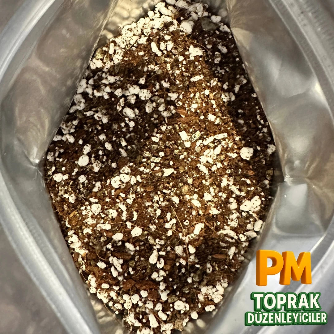 Kollus Çiçek Köklendirme Torfu | 1 Litre Steril Karışım - paketli toprak karışımı görseli 2