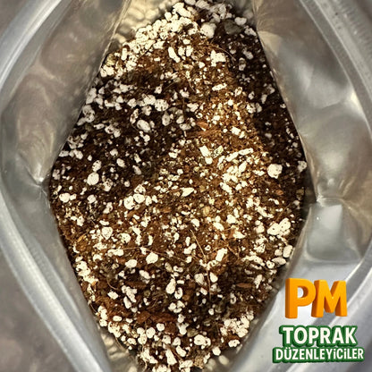 Kollus Çiçek Köklendirme Torfu | 1 Litre Steril Karışım - paketli toprak karışımı görseli 2