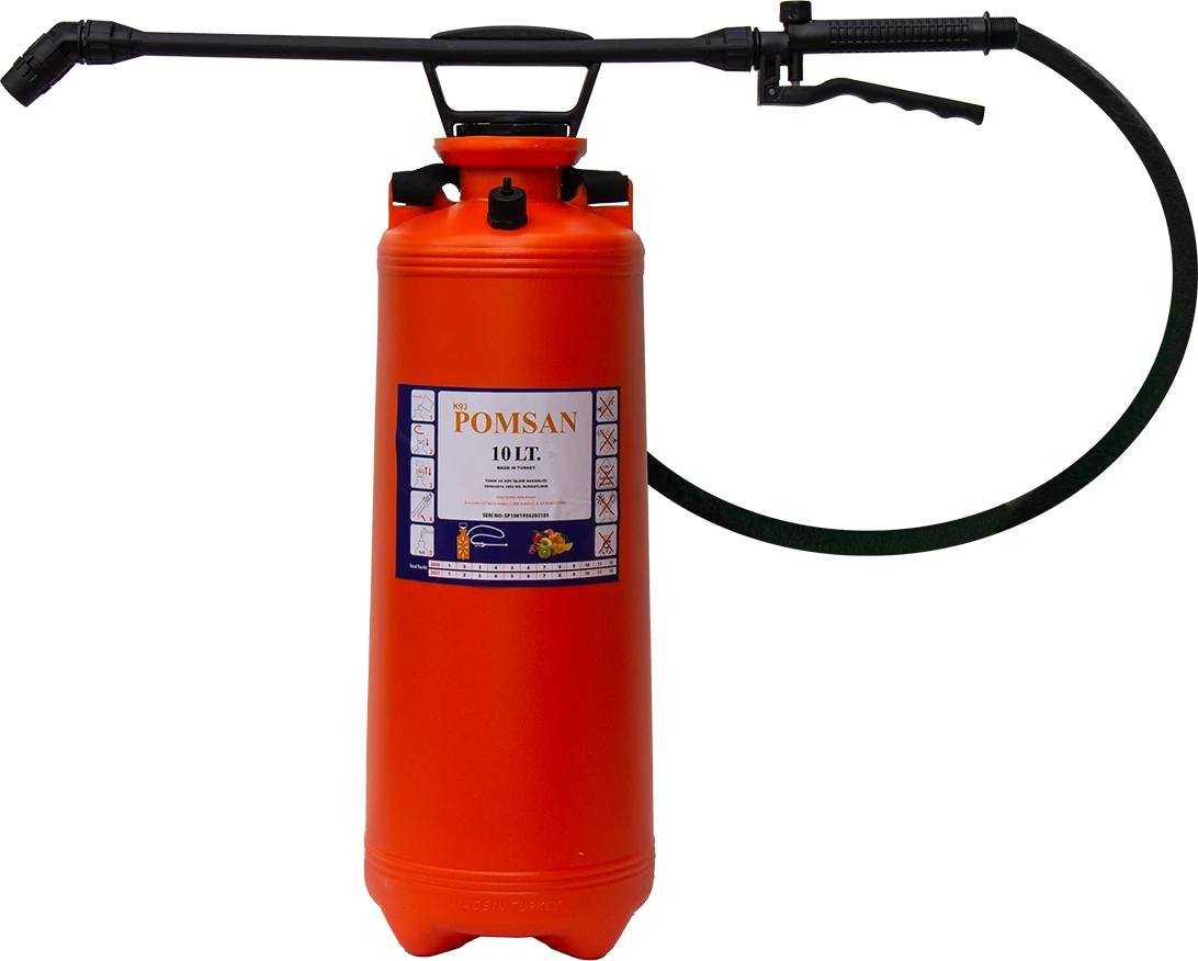 Pomsan 10 L Mekanik Basınçlı Bahçe Püskürtücü | K‑93 Serisi – Bahçe & Sera Pompası