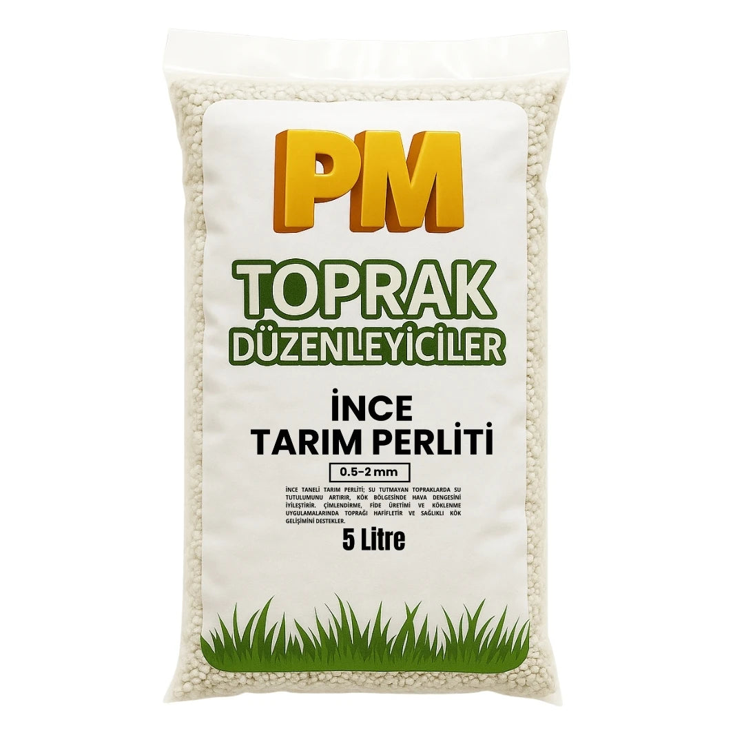 Tarım Perliti (0.5–2 mm) İnce 5 Litre