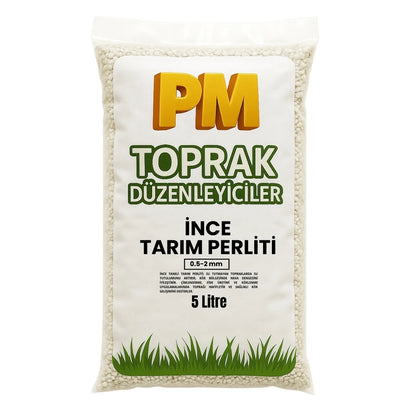Tarım Perliti (0.5–2 mm) İnce 5 Litre