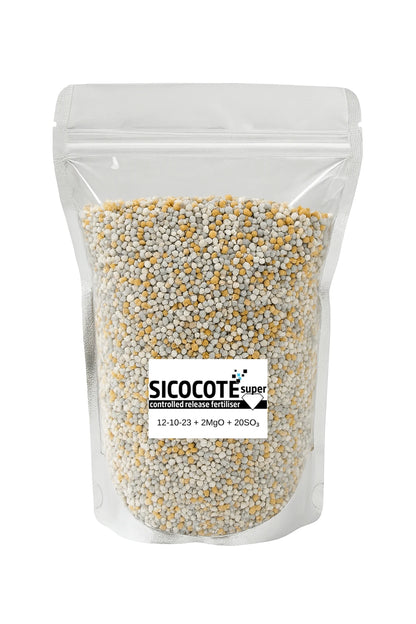 SICOCOTE Super CRF 12-10-23 + 2MgO + 20SO₃ | Kontrollü Salınımlı Granül Gübre | 25 KG | Made in EU