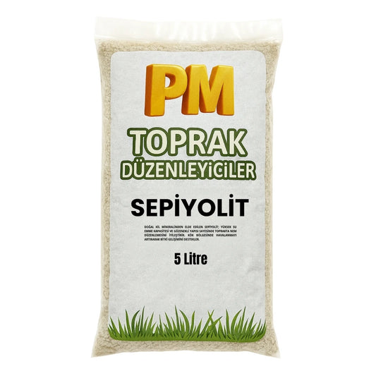 Sepiyolit – Toprak Nem Dengeleyici ve Havalandırma Desteği 5 Litre