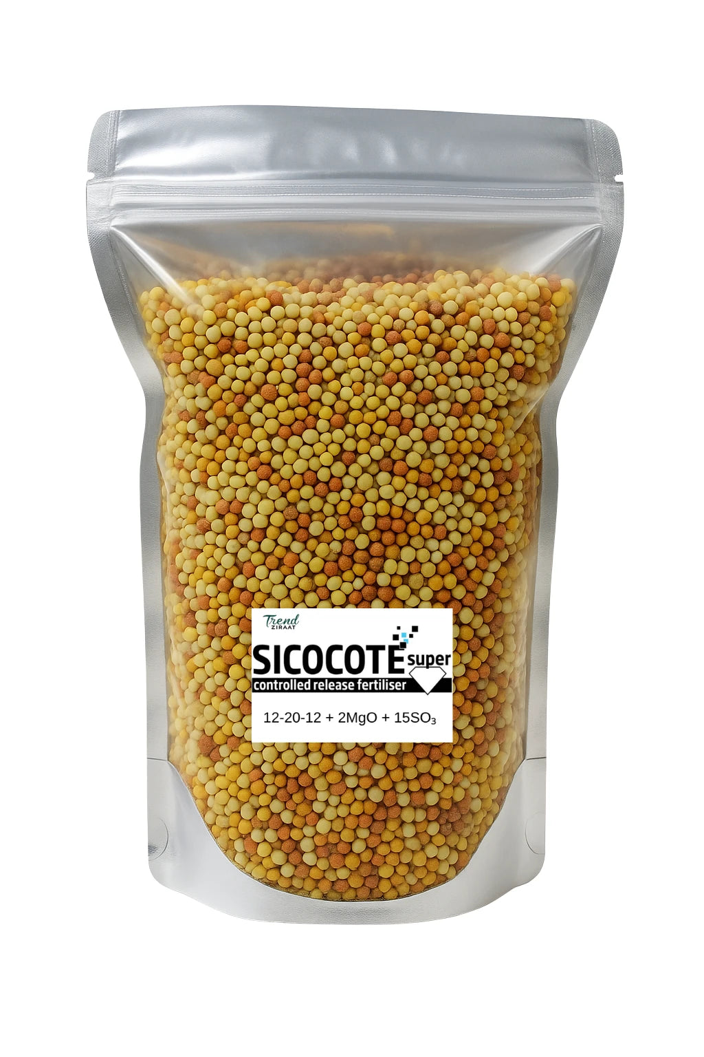 SICOCOTE Super Kontrollü Salınımlı Gübre (CRF) – NPK 12-20-12 + 2MgO + 15SO₃. | Made in EU | 25Kg