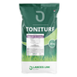 TONITURF 18-0-10 + 8MgO yavaş salınımlı çim gübresi 20 kg torba, ön yüz ve etiket
