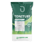 TONITURF 26-5-11 + 2MgO + TE yüksek azotlu çim gübresi 20 kg torba, ön yüz ve etiket